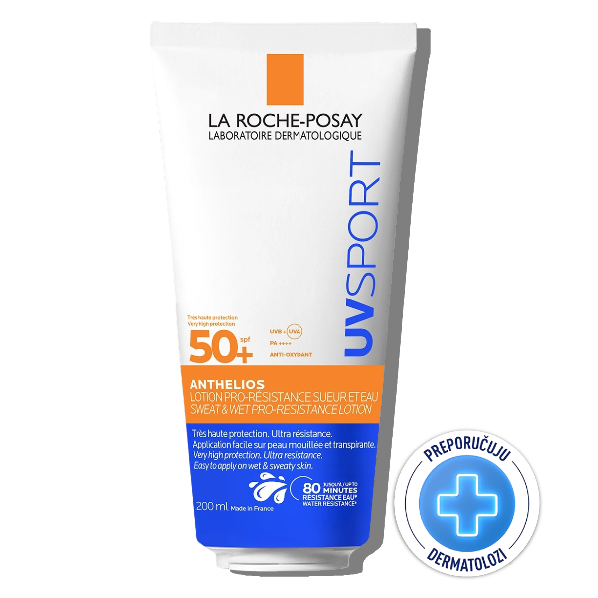 ANTHELIOS UVSPORT LOSION ZA ZAŠTITU OD SUNCA S VRLO VISOKOM ZAŠTITOM SPF50+